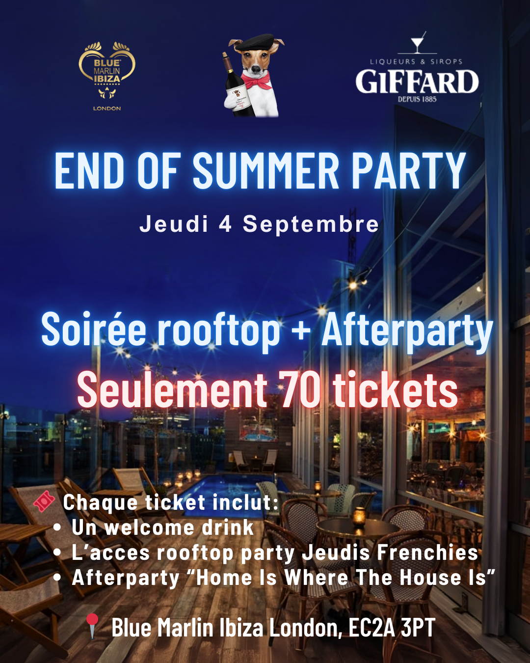 End of Summer Party - Jeudis Frenchies - 4 Septembre 2025
